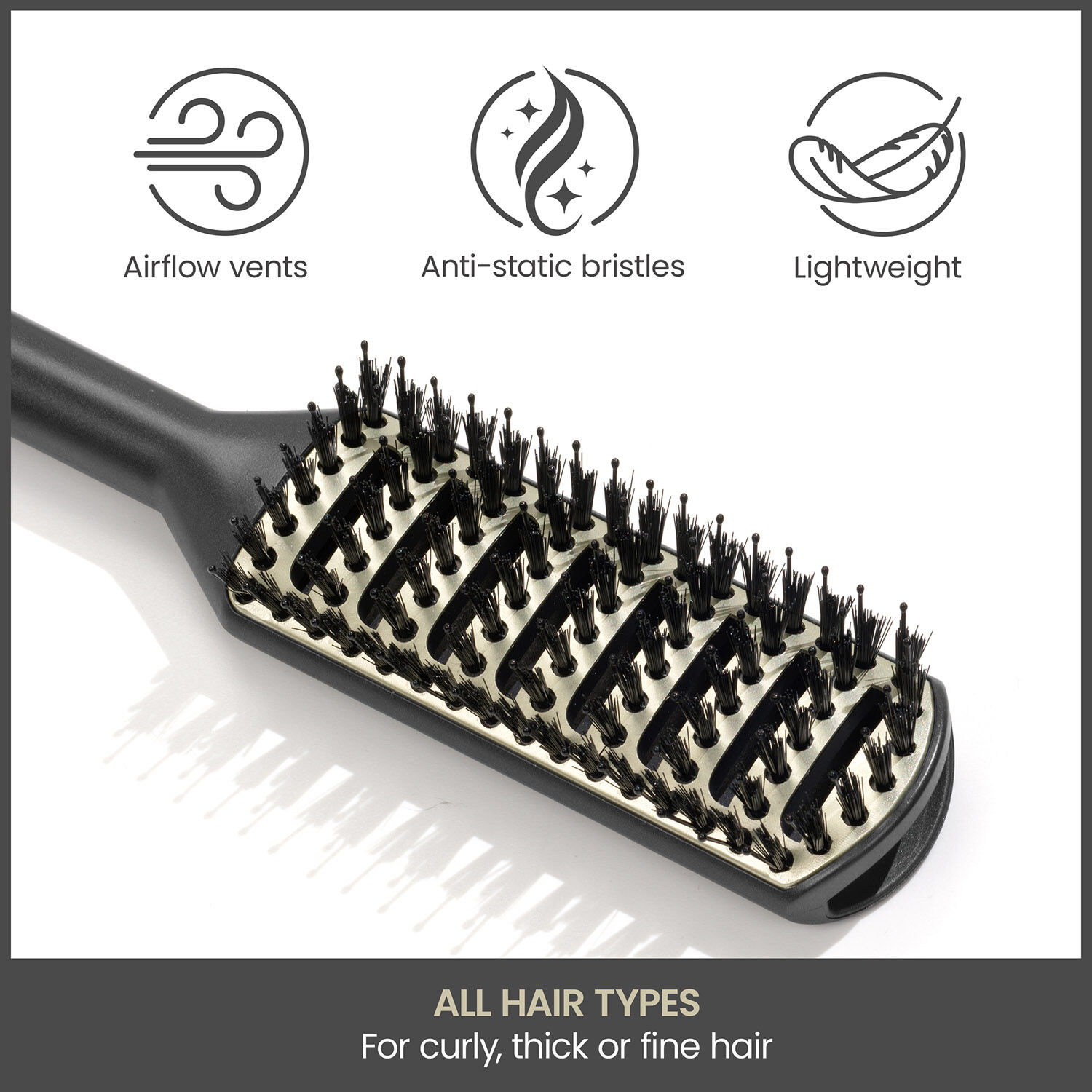 Wet to Dry Ceramic Vented Hair Brush